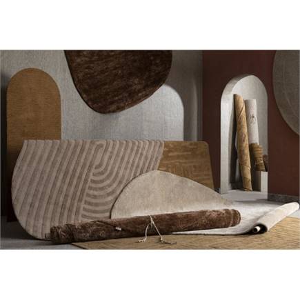 Coco Maison Timeless Winding 160x230cm Oker
